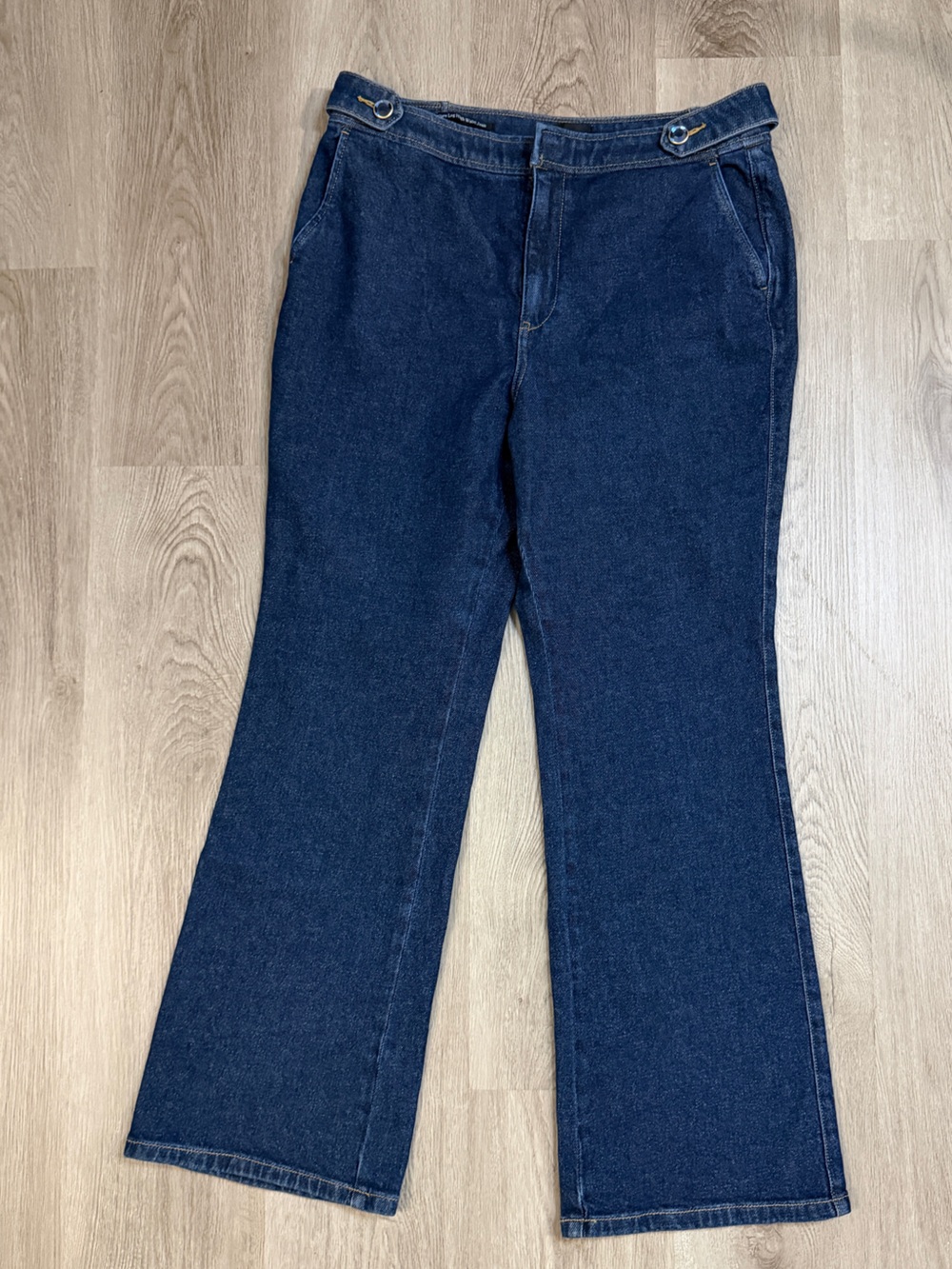 Talbots Women's Skinny Jeans in Dark Blue Wash